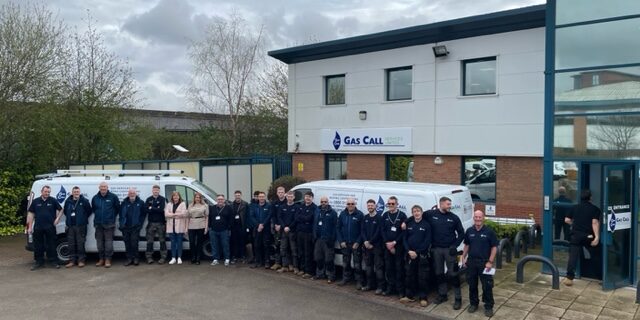Gas Call team in new leads office